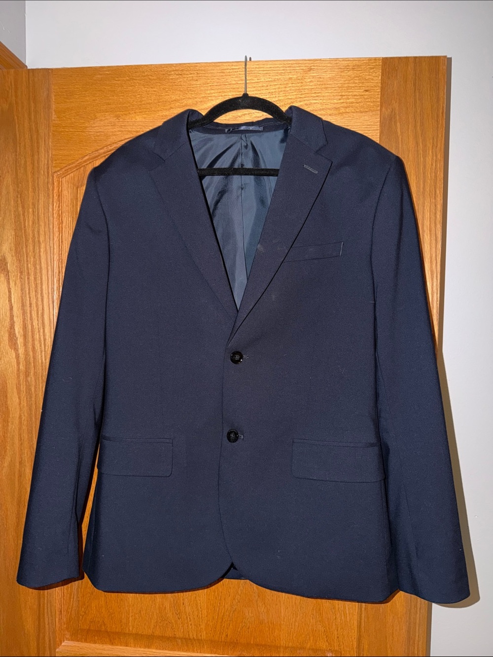 H&M Men's SKINNY-FIT SINGLE-BREASTED JACKET